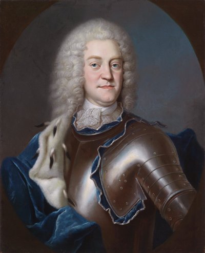 Christian Ludwig II, Hertog van Mecklenburg-Schwerin (1683-1756) door Georg Weissmann